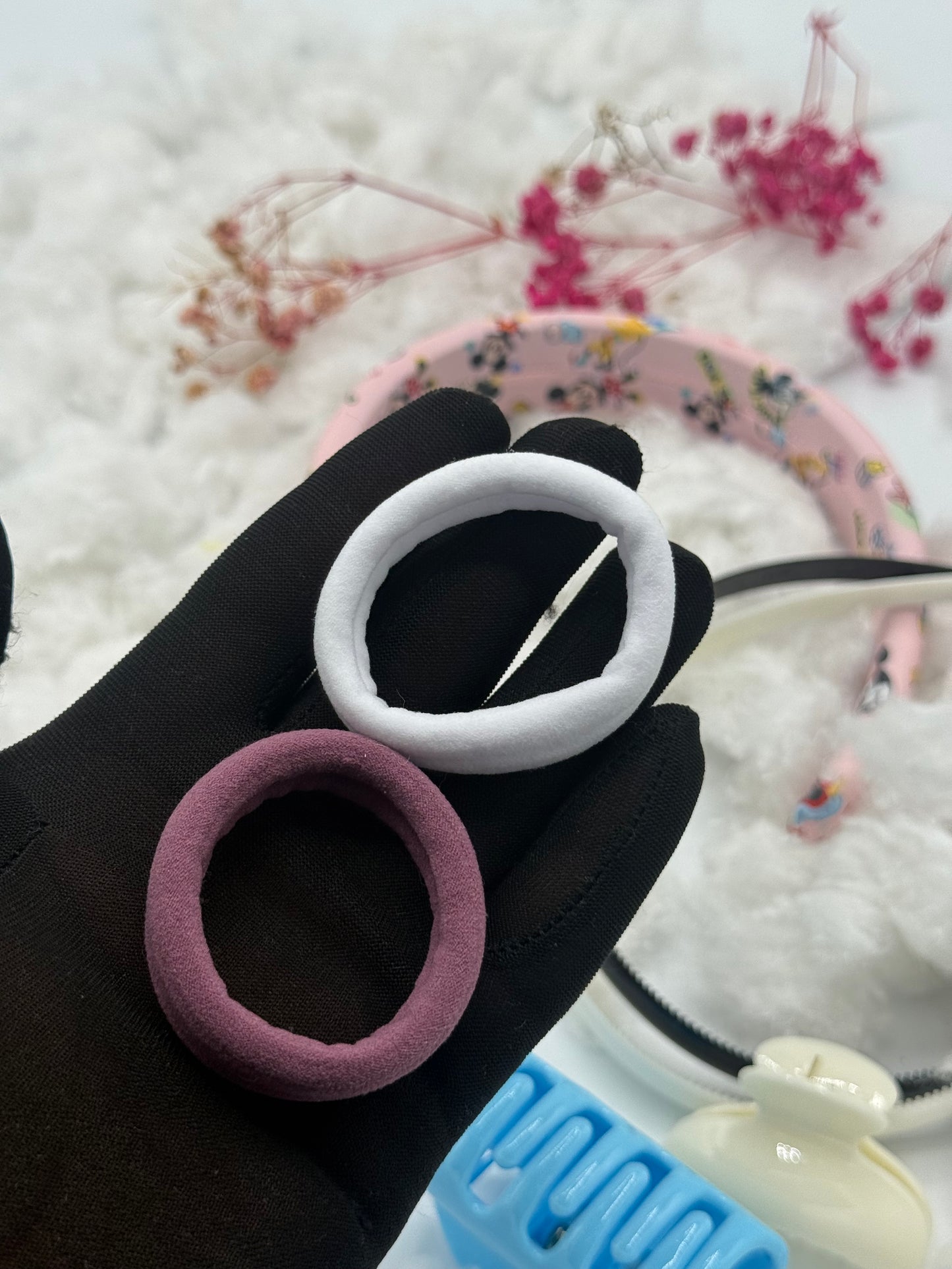 Herbaluxe Hair Accessory Set – Headbands, Claws, Scrunchie & Hair Ties (9pcs)