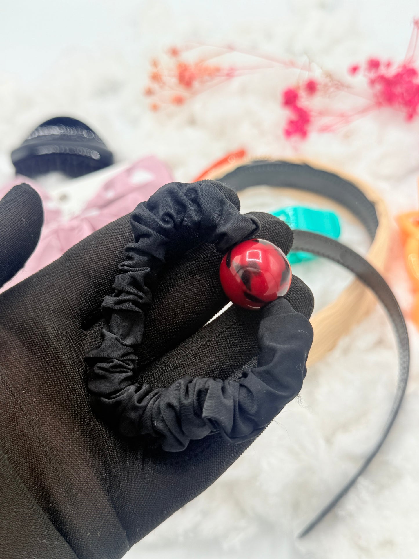 Herbaluxe Hair Accessory Set – Headbands, Claws, Bow & Scrunchie (8pcs)