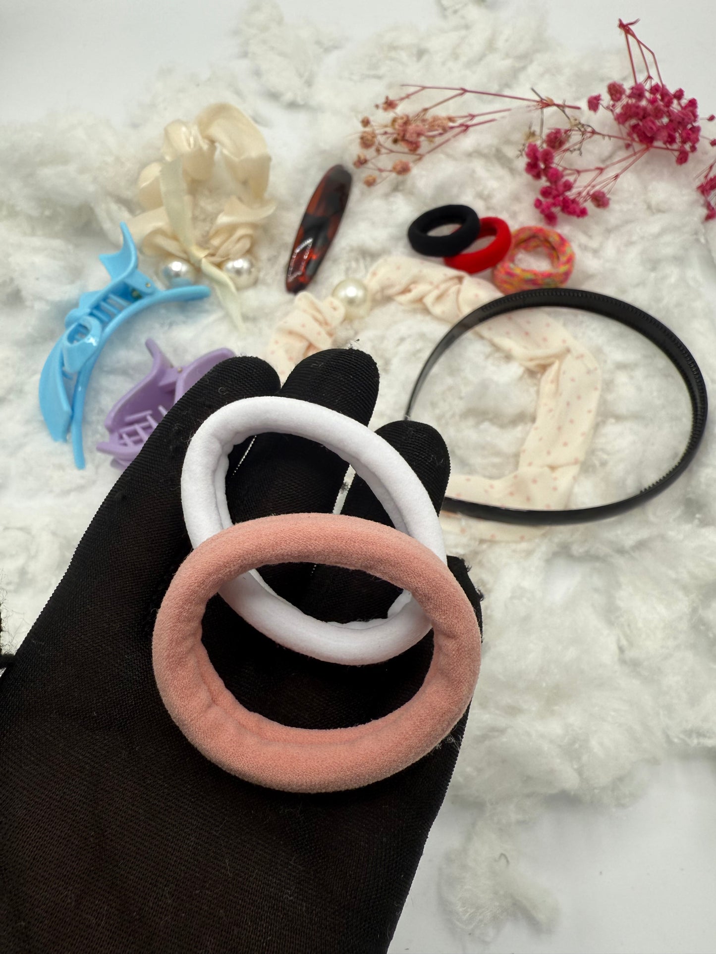 Herbaluxe Hair Accessory Set – Claws, Headbands, Scrunchie & Hair Ties (11pcs)