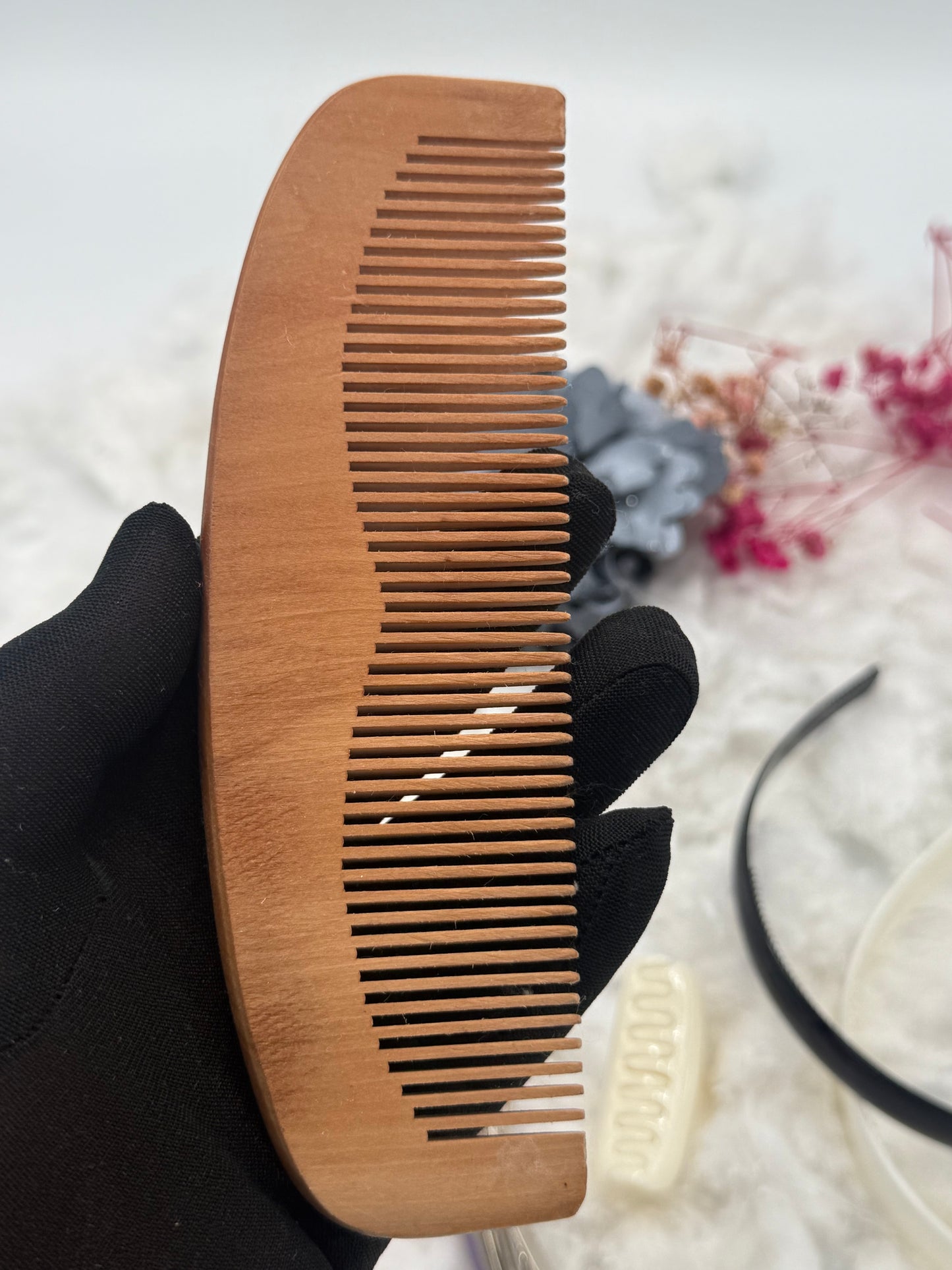 Herbaluxe Hair Accessories Set – Claws, Clips, Hairbands & Comb (7pcs)