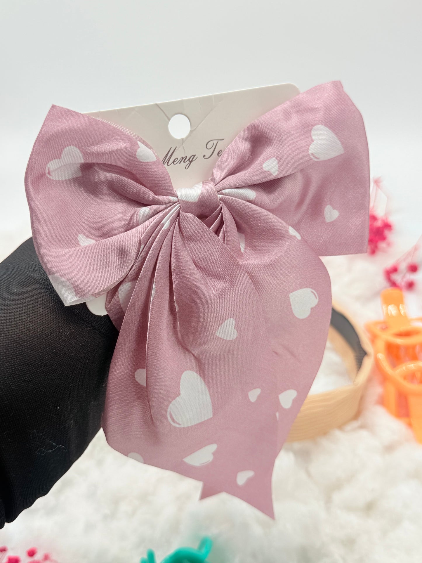 Herbaluxe Hair Accessory Set – Headbands, Claws, Bow & Scrunchie (8pcs)
