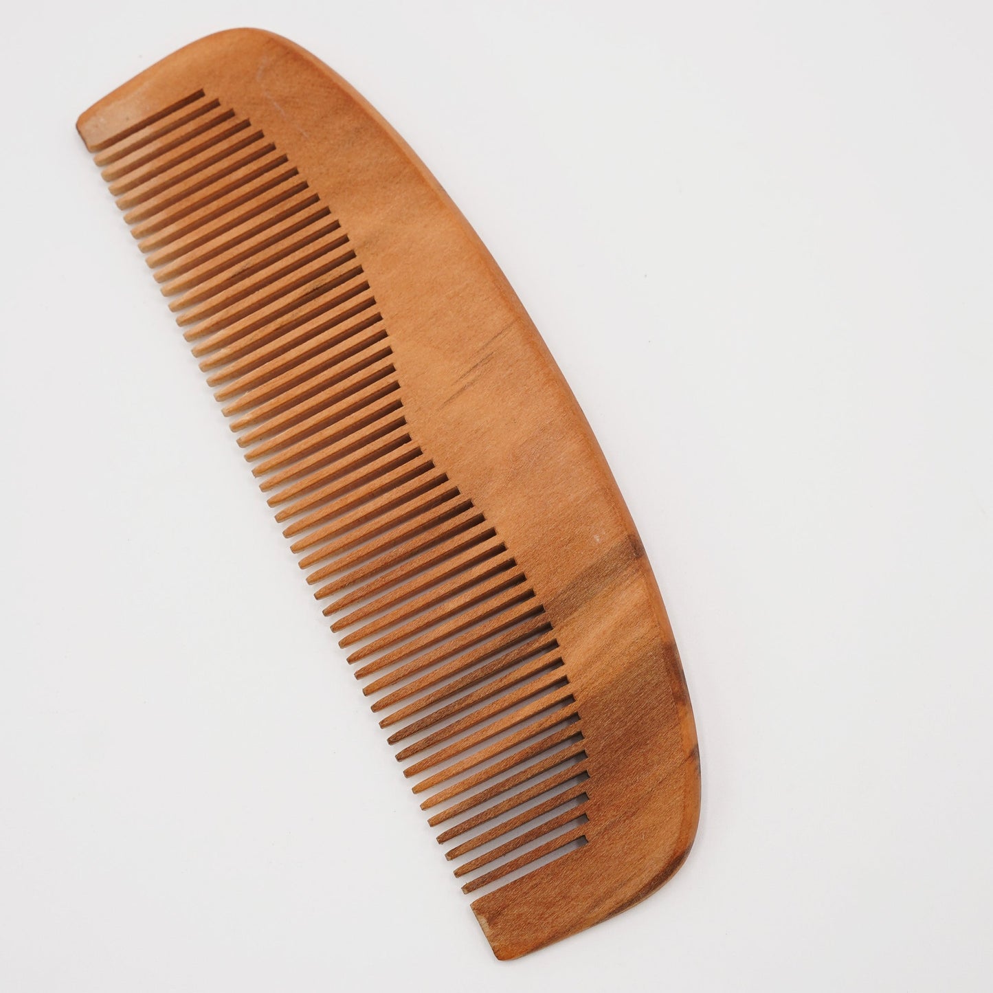 Natural Wooden Comb Set - Neem And Bamboo (4Pcs)